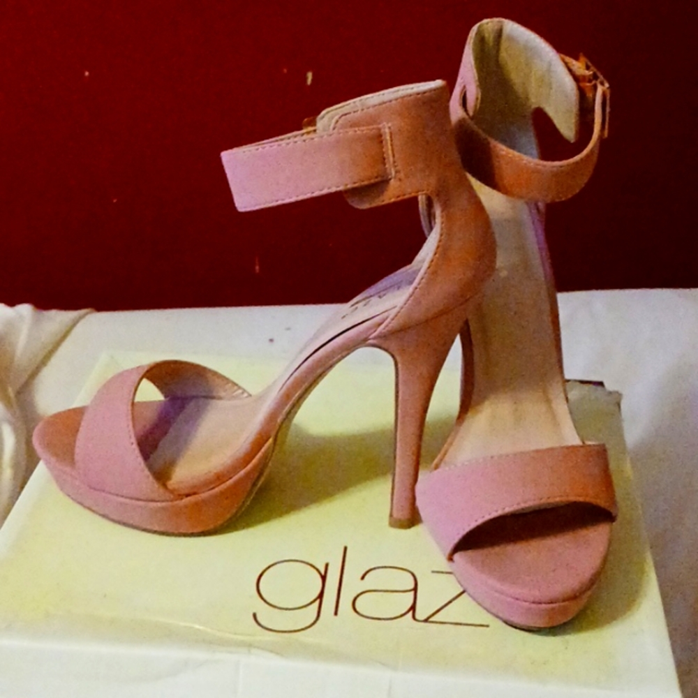 Sheos platformed heels
